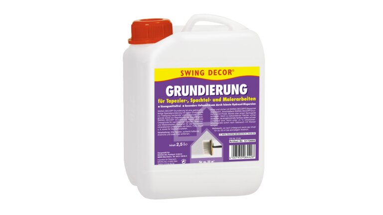 Swing Decor Grundierung, 2,5 Liter Kanister.